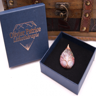 Arbre de vie Indian Cornaline vendu dans son écrin