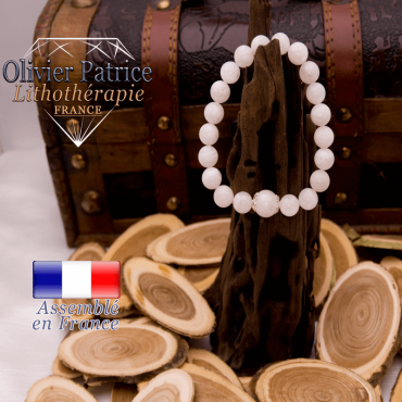 Bracelet pierre de lune et sa grande boule entourée d'argent 925