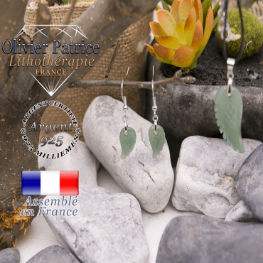 Parure ailes d'anges aventurine