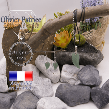 Parure ailes d'anges aventurine