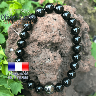 Bracelet de monsieur du lot de bracelets couples : résonner ensemble malgré la distance
